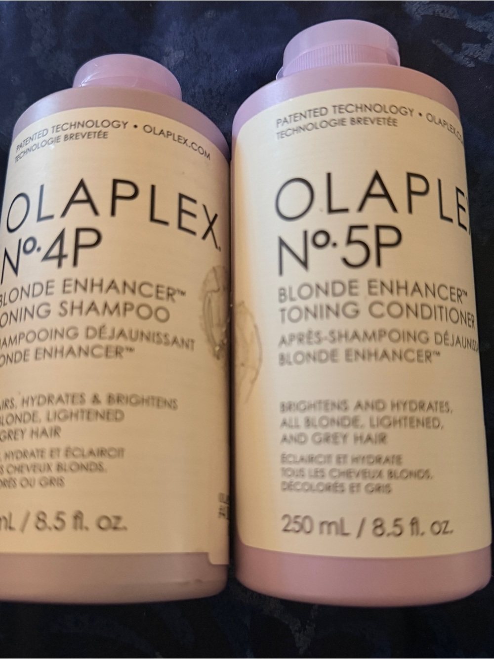 OLAPLEX No.4P & No.5P Blonde Enhancer Set - Pink and Cream